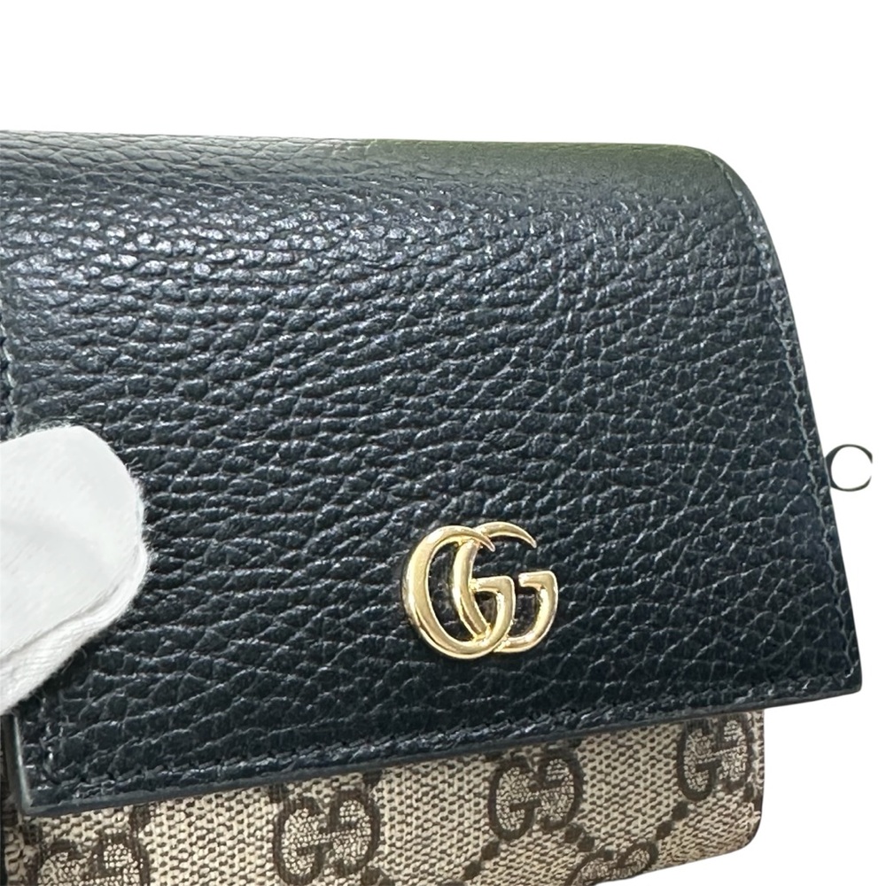 Authentic Gucci Marmont Supreme Compact Wallet - Picture 5 of 10